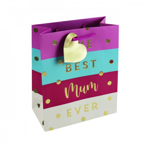 Ajándéktáska Best Mum 21,5*25,3*10cm