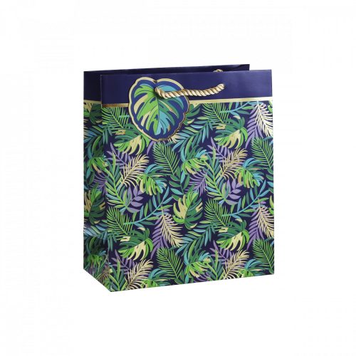 Ajándéktáska Tropical leaves 21,5*25,3*10cm