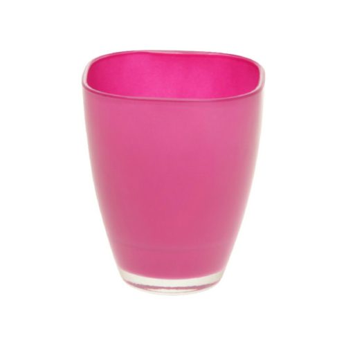 Üveg kaspó Bombay pink 13cm