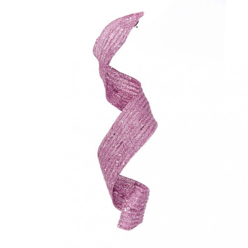 Dekorszalag Christmas pink 70cm