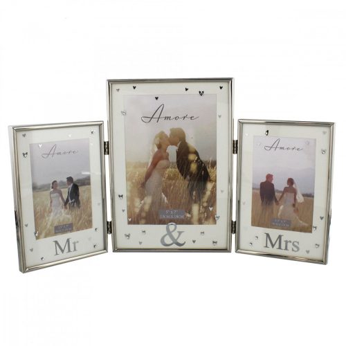Képkeret Mr&Mrs 22*40*1,2cm