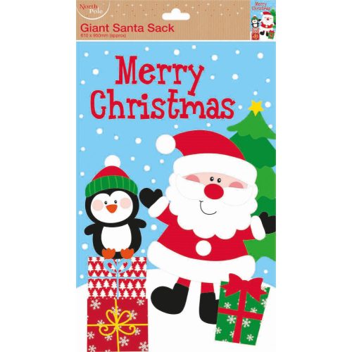 Óriás ajándékzsák Santa
