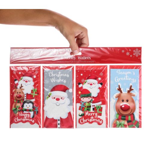 4db-os ajándékkártya csomag Cute Xmas