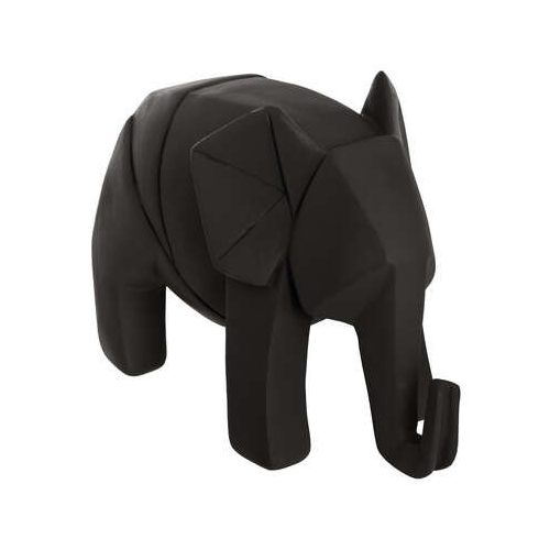 Origami szobor elefánt fekete