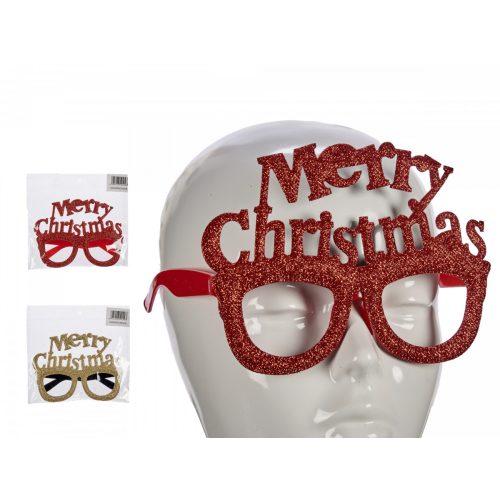 Karácsonyi szemüveg Merry Christmas