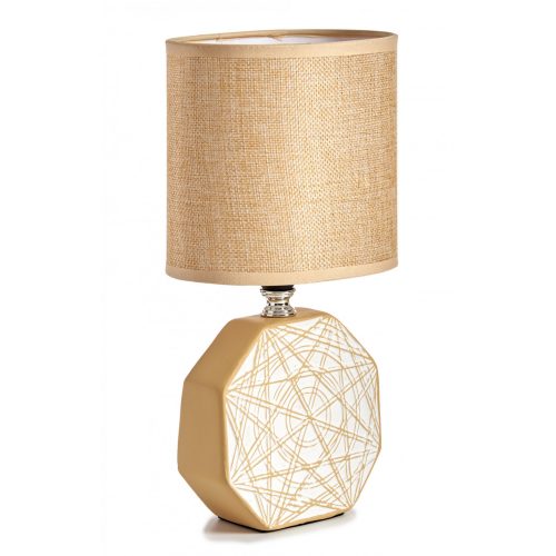 Asztali lámpa Hexagono 28cm arany