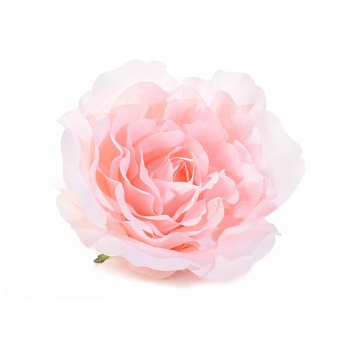 Óriás rózsaszín rózsafej dekoráció 42cm
