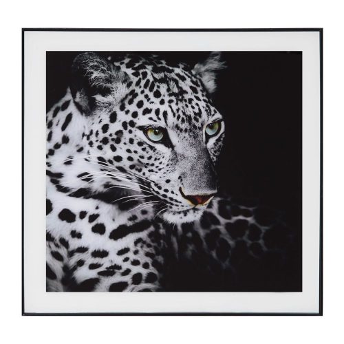 Keretezett üveg kép - Cheetah 50cm